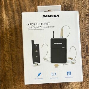 XPD2 Headset USB Digital Wireless System - Black